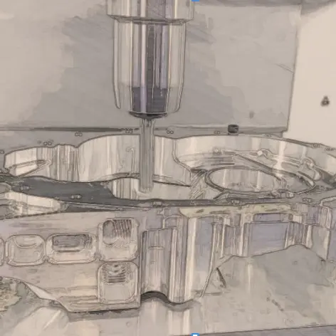 CNC Milling of Automotive Engine Components, High-Precision Machining