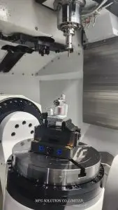 CNC precision machining process with advanced tooling for high-quality industrial components manufacturing