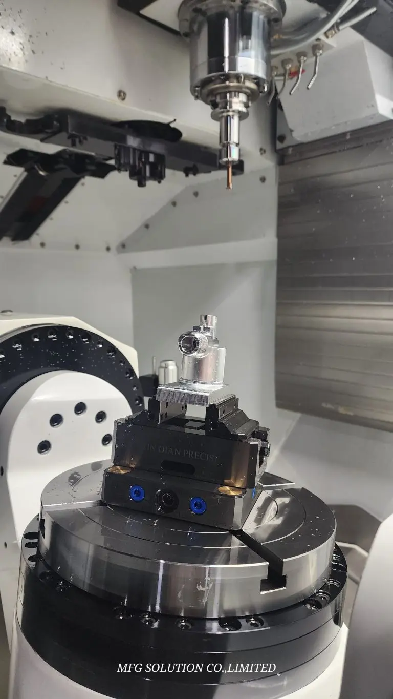 CNC precision machining process with advanced tooling for high-quality industrial components manufacturing