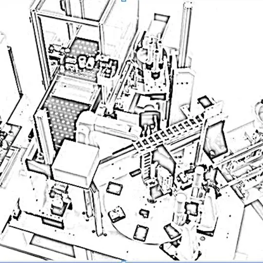 Custom Automated Assembly Line, CNC Machined Industrial Automation Equipment