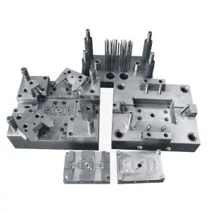 Custom Injection Mold Tooling, Precision CNC Machined Plastic & Metal Mold Components for Industrial Manufacturing