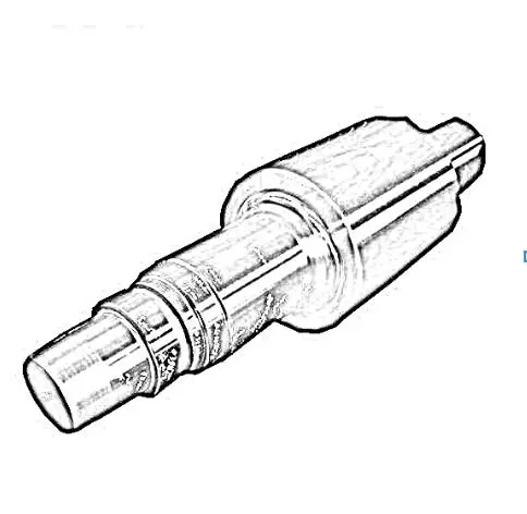 High Precision CNC Turned Transmission Shaft, Custom Machined Metal Axle Component for Machinery & Automation Equipment