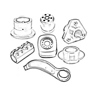 Custom CNC Machined Precision Metal Components, Turned & Milled Industrial Mechanical Parts for Machinery & Equipment