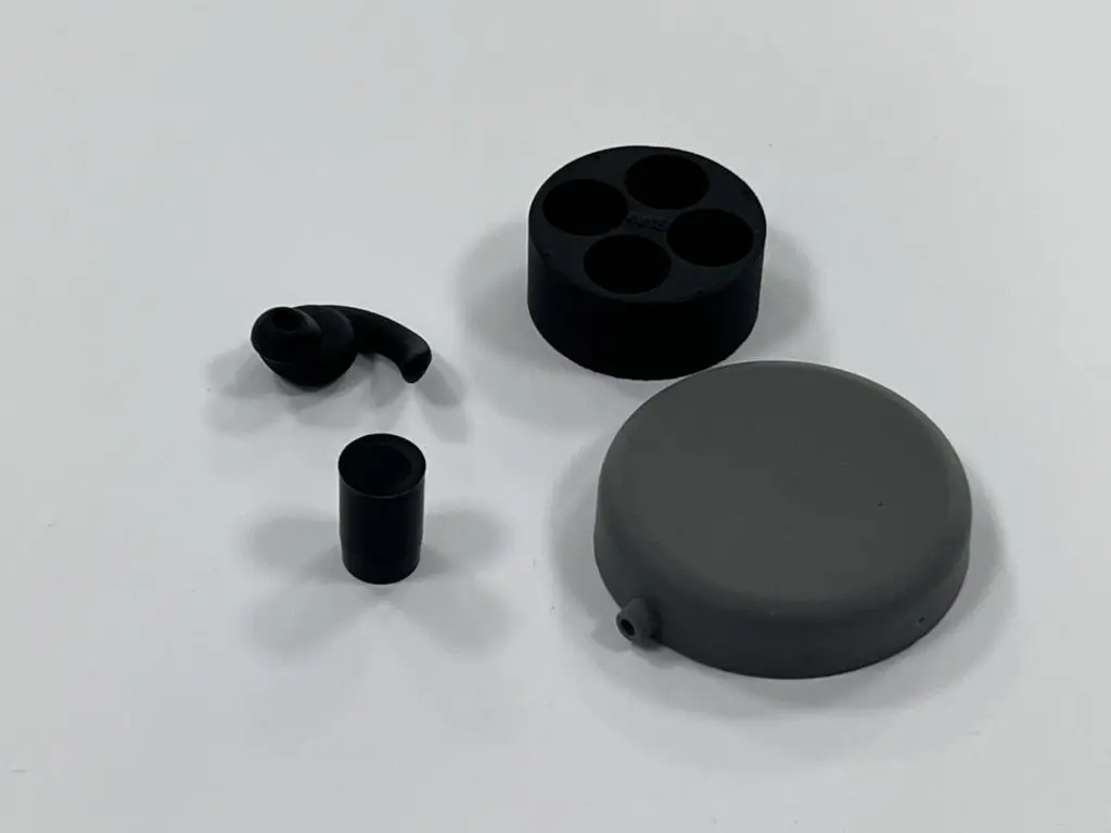 Custom silicone rubber components, assorted molded rubber parts for industrial applications
