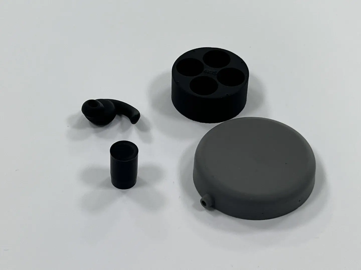 Custom silicone rubber components, assorted molded rubber parts for industrial applications