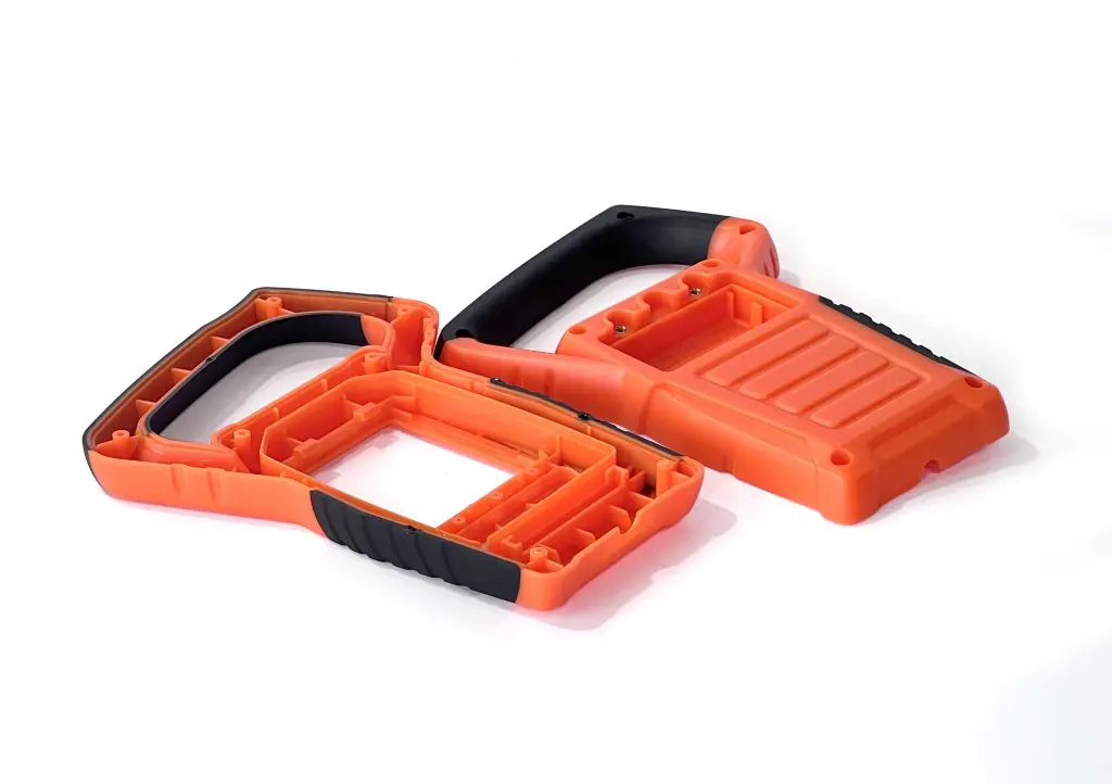 Custom Injection Molded Power Tool Housing with Ergonomic Handle, Durable ABS Plastic Casing for Industrial Handheld Equipment