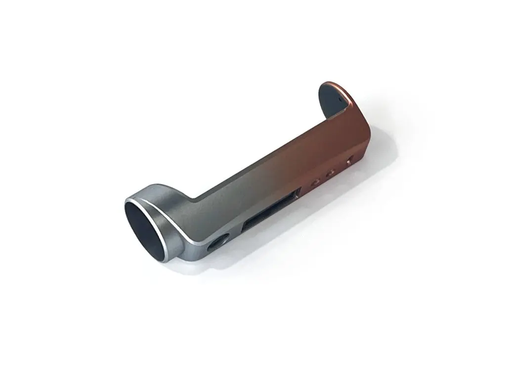 CNC Machined Two-Tone Anodized Aluminum Housing, Custom Electronic Device Enclosure