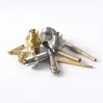 Custom Precision CNC Machined Brass & Stainless Steel Components, Industrial Turned Parts for Valves, Fittings & Connectors
