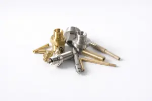 Custom Precision CNC Machined Brass & Stainless Steel Components, Industrial Turned Parts for Valves, Fittings & Connectors