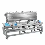 Custom automotive rear bumper checking fixture, high-precision CMM inspection jig for plastic auto parts