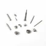 Custom precision CNC machined titanium alloy pins, shafts, and components for medical, aerospace, and industrial applications
