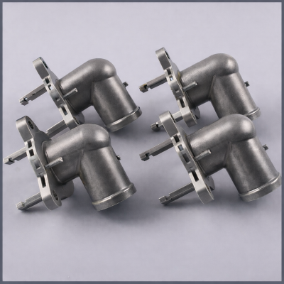 High-quality custom aluminum elbows, precision engineered aluminum fittings for automotive and industrial systems, durable, corrosion-resistant pipe connectors